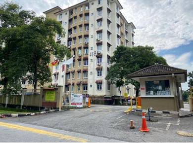 Seri Ixora Apartment, Shah Alam 797sqft MRT 100% Loan ✅ ❌10% Deposit