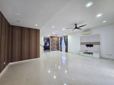No Flood Full Extend Renovate Bandar Puteri 22x75 2 Sty Klang! Cassava
