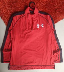 Under Armour Red Long Sleeve Top