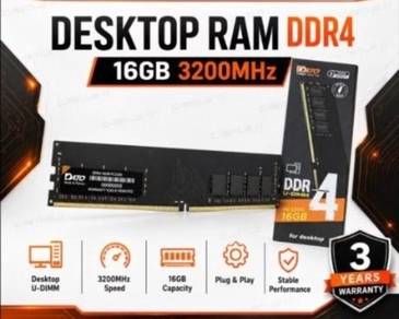 DDR4 16GB 3200MHz
