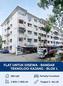 Flat Bandar Teknologi Kajang Blok L 