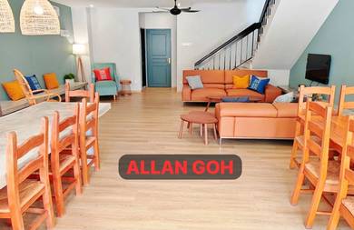 3 Storey Terrace Batu Ferringhi - 3250sf - F/Renovated F/Furnished