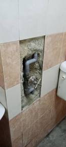 Repair tile, flooring tiles, waterproofing ,piping