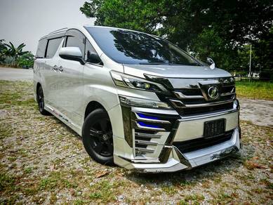 LOAN KEDAI IC SAHAJA. 2017/22 Toyota VELLFIRE 2.5
