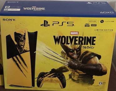 ps5 slim wolverine limited edition