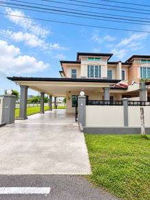 Double Storey Corner House at Jalan Melaban Samarahan for Sale