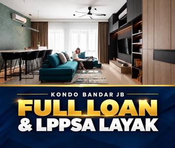 Kondo JB|LPPSA Layak, Subsidi First Home & Pindah Masuk, Free Perabot