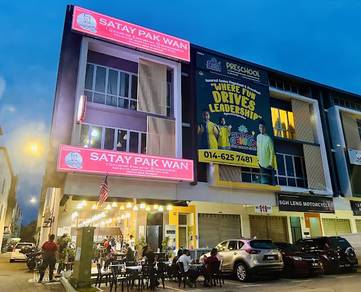 Bandar Tasik Puteri Rawang Ground & 2nd Floor Endlot Main Road Shop