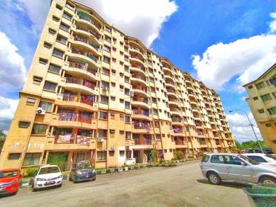 Pangsapuri Perdana Shah Alam 850sf Apartment untuk Dijual Seksyen 13
