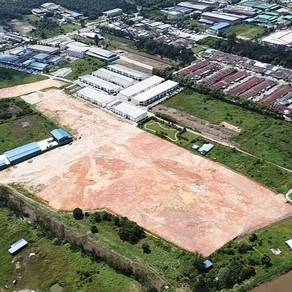 PONTIAN FREEHOLD 17.9 ACRES FLAT Medium Industrial Land FOR SALE