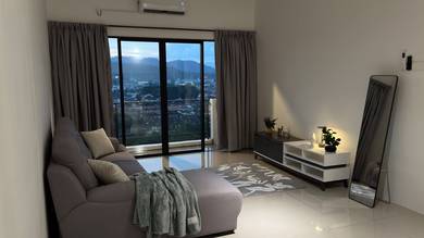 Glisten Hill Corner unit Fully 【全家具】Furnished |Juru Near Aeon Big