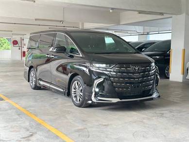 2024 Toyota ALPHARD 2.5L Z *SPARE TYRE & BODYKIT