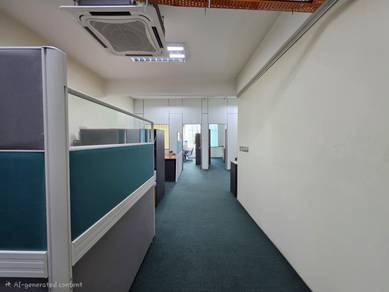 Mahkota cheras office partialy furnish move in ready
