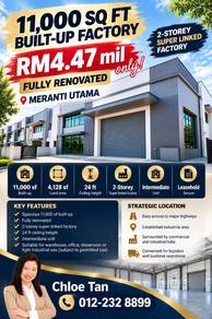 Meranti Utama 2sty Superlink Factory