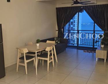 3 Residence Condo In Jelutong, Fully Furnished, 2 Carpark, For Rent