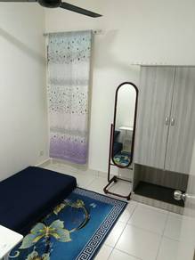 BILIK SEWA PEREMPUAN ECOHILL - fully furnished 