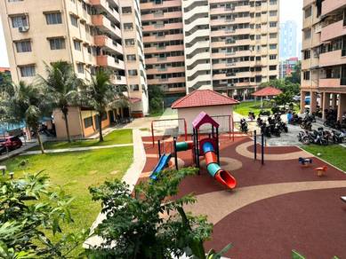 [ Tingkat1 Ada Aircond ] Apartment Jasmin Taman Sri Rampai Setapak KL