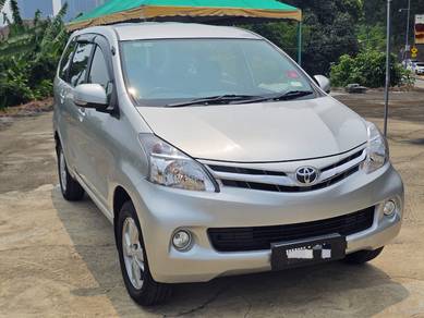 2012 Toyota AVANZA 1.5 G CLEAR STOCK