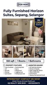 Horizon suite Sunsuria City, Fully Furnished, Move In Condition
