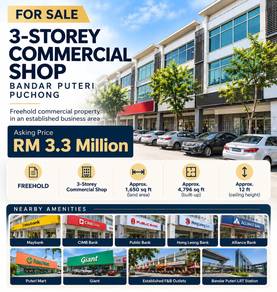 3Sty Soplot In Bandar Puteri Puchong