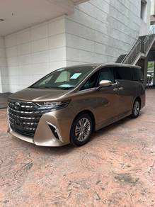 2025 Toyota ALPHARD 2.5Z GOLD EDITION