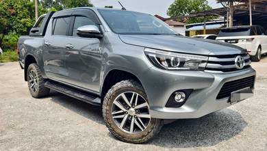 2018 Toyota HILUX 2.8 G VNT boleh loan kedai