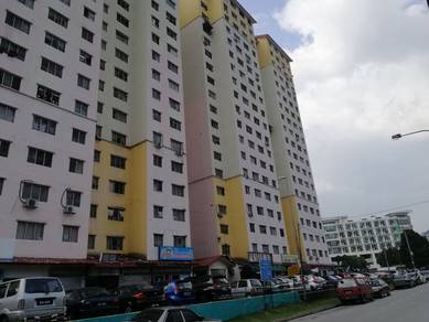 STRATEGIC LOCATION! RENOVATED Pangsapuri Sri Ara, Kayu Ara Damansara