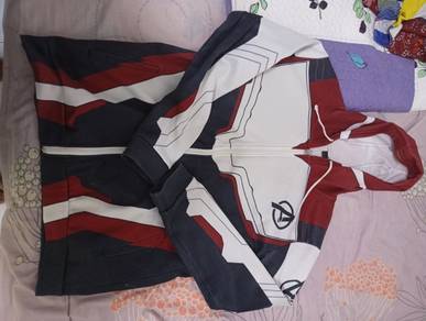 Avengers Endgame Quantum Realm Zip Up Hoodie