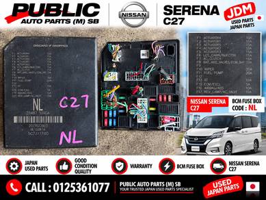 Nissan Serena C27 BCM Fuse Box NL 2018-2026 Year