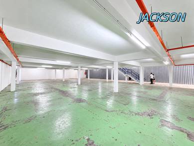 Rare Unit !! Perai Factory New Renovated Fully Extend 12000SQFT Rent