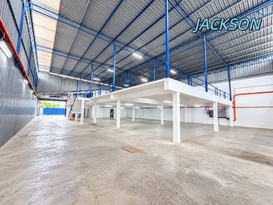 Rare Unit !! Perai Factory New Renovated Fully Extend 12000SQFT Rent