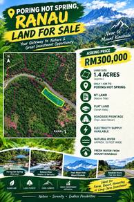 Poring Hot Spring Road Side Land For Sale
