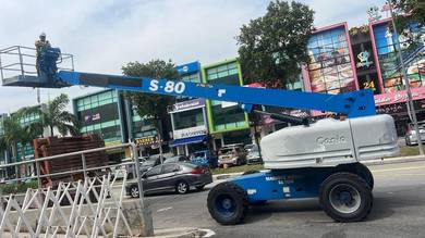GENIE S-80 Telescopic Boom Lift