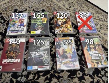 Nintendo switch games used murah