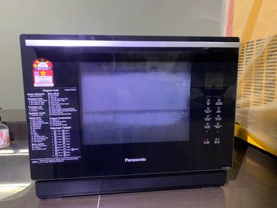 Panasonic NN-CS89LB, microwave premium 31L dengan