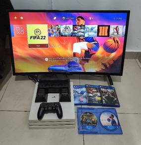 Ps4 pro 500gb 1 control 8games, full detail di baw