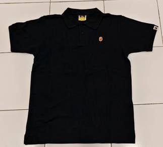 A Bathing Ape Head Logo Polo (L & XL)