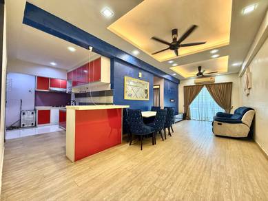 FULLY FURNISHED Pangsapuri Damai Seksyen 25 Shah Alam