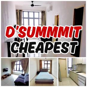 Cheapest in Market🔥2Bed 2Bath@D'Summit 全场最便宜2房2厕角头单位