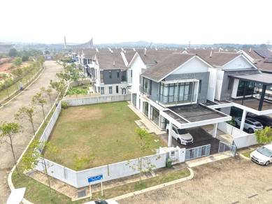 Tanah paling Besar, fully furnished ✅ SemiD 2Tingkat di Presint 7