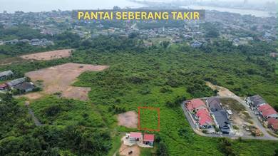 Tanah lot Banglo dekat Smk Ibrahim , Seberang Takir