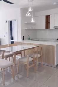 Fully Furnished 3 Room For Rent @ The Parque Residence, Eco Sanctuary