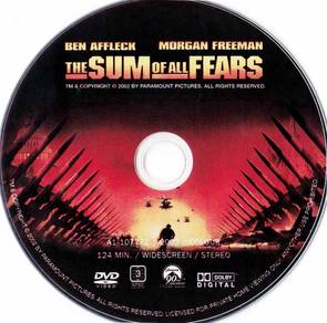 Ori DVD - SUM OF ALL FEARS [2002] Movie