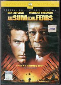 Ori DVD - SUM OF ALL FEARS [2002] Movie