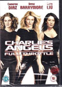 Ori DVD CHARLIE'S ANGELS FULL THROTTLE [2003] NEW