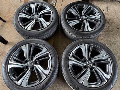 Sport rim second 17 Honda ori siap tayar brv civic