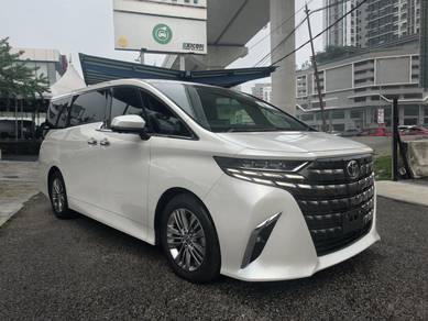 2025 Toyota ALPHARD 2.5 Z HUD DIM BSM SIDE STEP