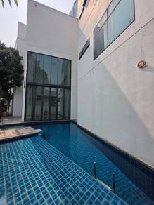 KLCC 3-Sty Commercial Bungalow With Rooftop, Pool & Lift For Rent