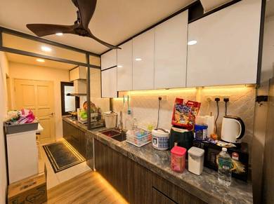 4bilik Rumah Renovate Dapur WOW📍 Taman Puchong Perdana kat LRT Sekola