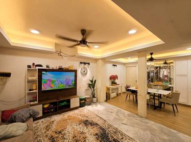 4bilik Rumah Renovate Dapur WOW📍 Taman Puchong Perdana kat LRT Sekola